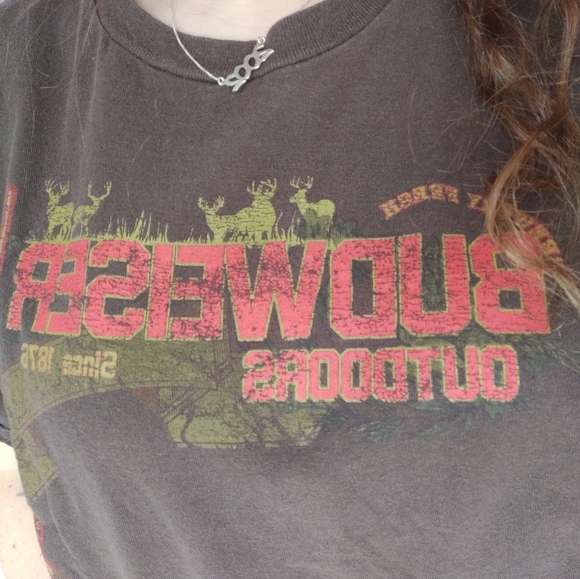 The perfect brown Budweiser cropped tee - Picture 6 of 6